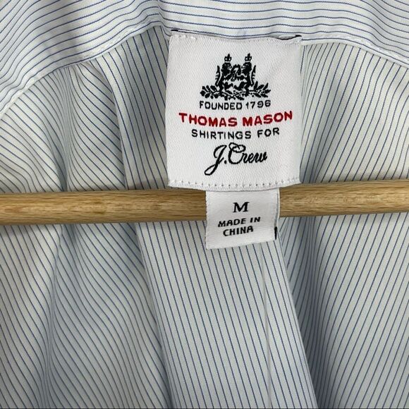Thomas Mason® for J.Crew Square-neck Shirt - Picture 8 of 8